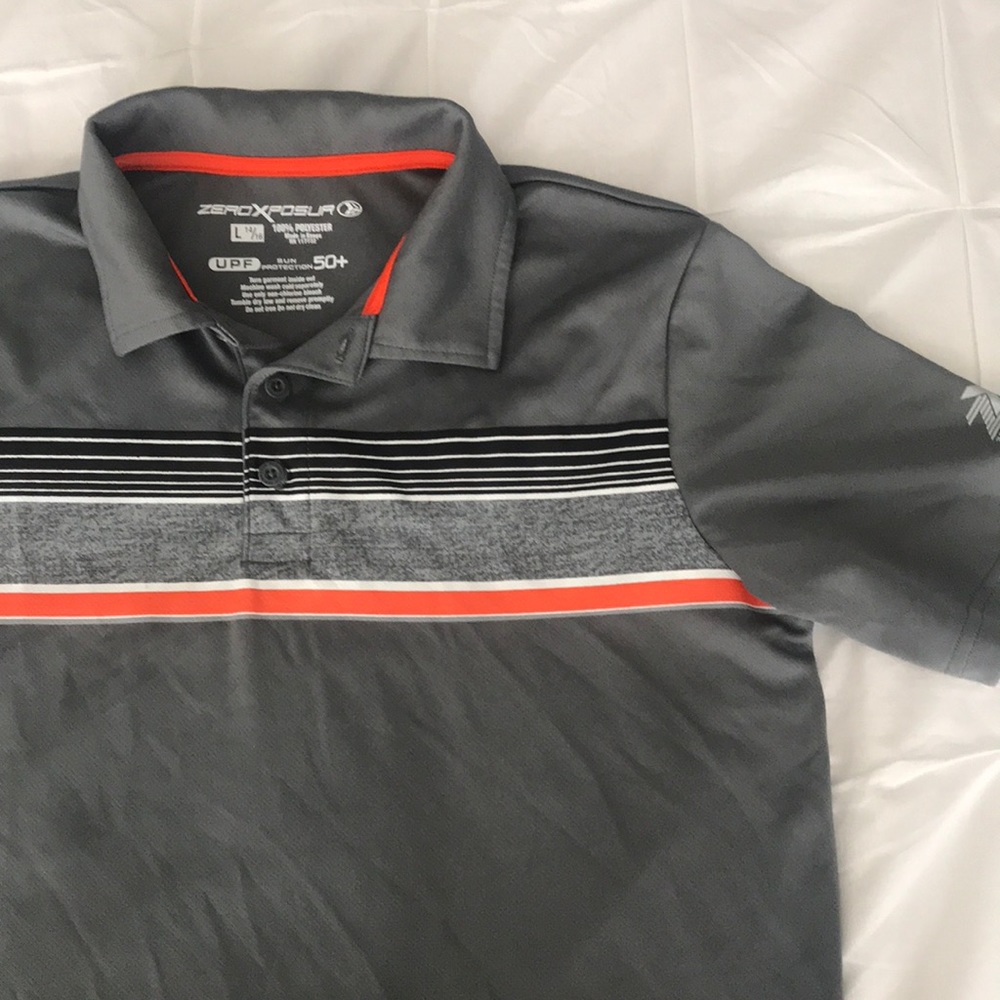 Boys ZeroXposur Large Short Sleeve Polo